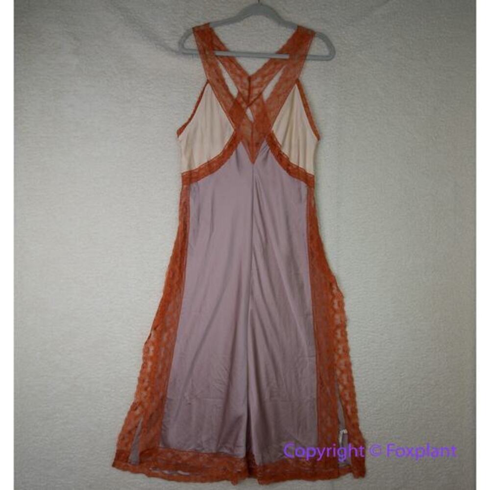 New! Free People Tri Me Midi Slip dress, size M - Picture 2 of 16